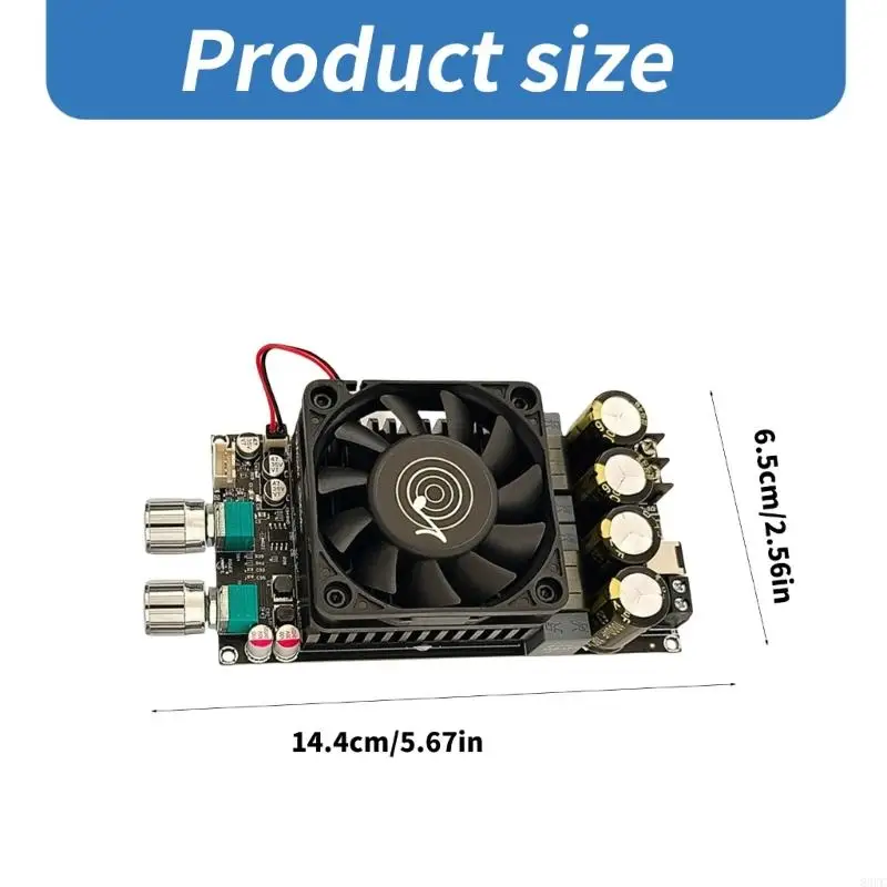 83CC 6001 600W Amplifier Board With Enhances Auditory Experience Subwoofer Control and BT5.0 Integration