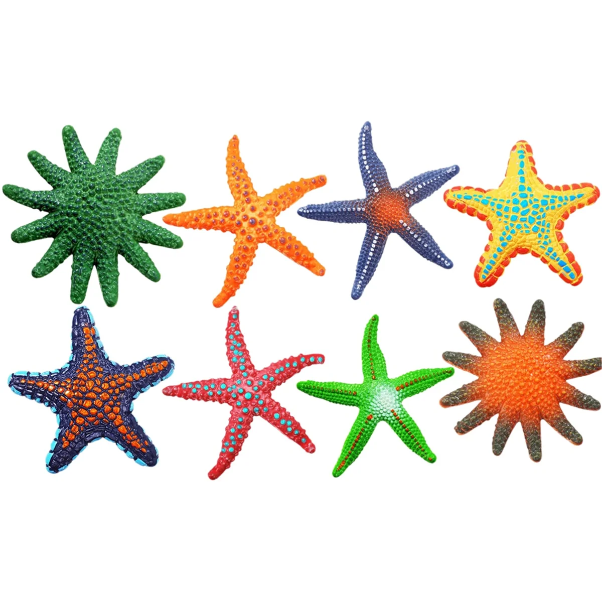 

AT13 Swimming Underwater Pool Toys for Ages 4-8, 8-12, Summer Beach Colorful Starfish Toys, Dive Throw Toy for Pool