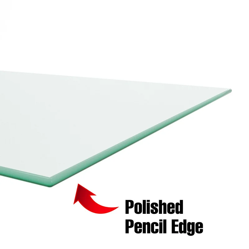 custom.48 X 10  X 3/16 Thick Tempered Glass