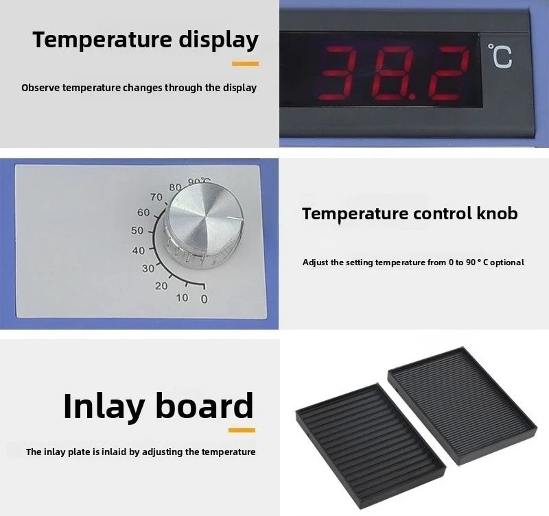Vacuum Thermal Energy Microwax Inlay Machine Wax Setting Point Tool Diamond Suction Stone Jewelry Making Processing Equipment