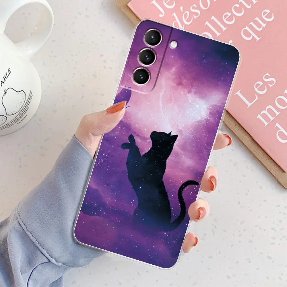 For Samsung Galaxy S21FE Case S21 Ultra 5G Cover Clear Soft Silicone Phone S21 FE Cases Fundas For Samsung S21 Plus Case Coque