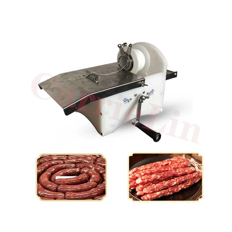 CarrieLin Manual Sausage Binding Machine Stainless Steel Sausage Tying machine Hand Sausage Linker Knot Machines