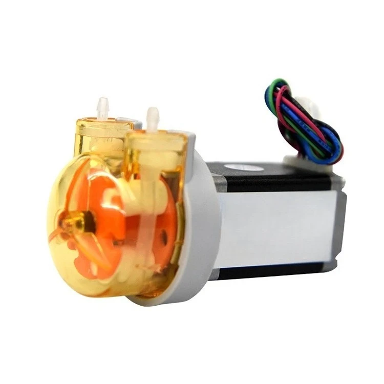 Stepping motor micro pump experiment high precision small self-priming pump, circulating small pump pumping pump