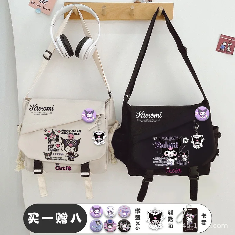 Sanrio New Clow M Lightweight Tote Large Capacity Shoulder Pad Stain Resistant Casual Cartoon Single-Shoulder Bag