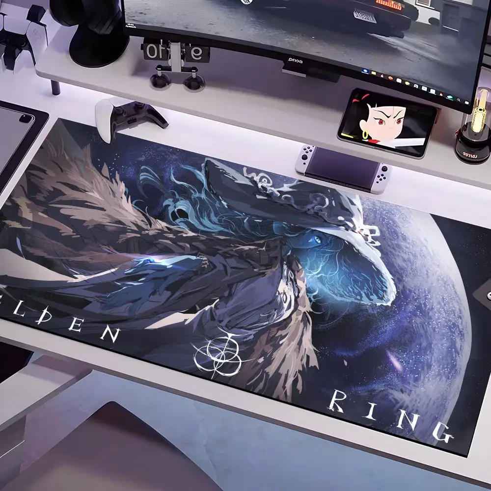 Elden-ring Mouse Pad Multiple Sizes Large Square Computer Office Game Table Mats Rubber Anti-slip Mousepads