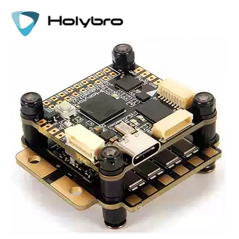 Holybro Kakute H7 V1.3 Mpu6000 H743 Flight Controller Dual Bec Baro Osd Boordbluetooth 30.5X30.5Mm 2-8S Voor Rc Fpv Drone