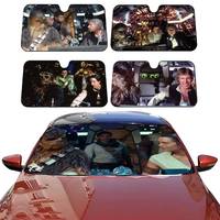 Funny Movie S-star Funny W-wars Car SunShade Parasol Car Windshield Sun Shade UV Protection and Interior Cooler