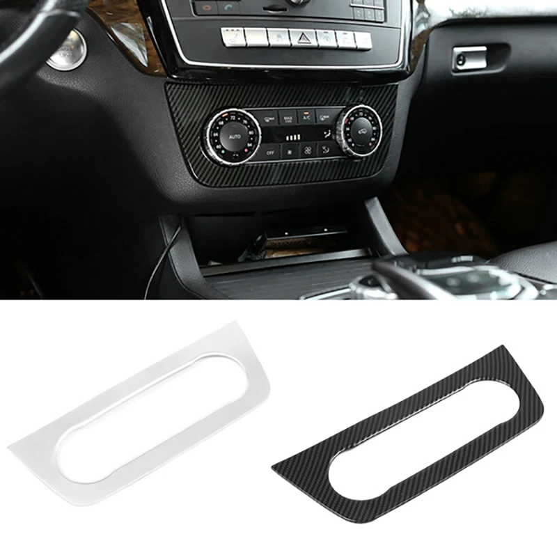 Car Interior Console Air Condition Adjust Panel Cover Trim For Mercedes Benz ML GL GLE GLS Class X166 W166