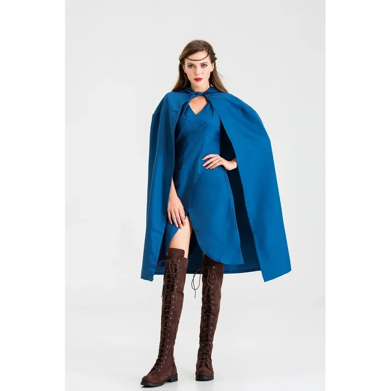 HN8 Film Costume Cosplay Daenerys Dress Il Drago Madre Costumi per adulti Carnevale di Halloween Gioco di ruolo Abiti Abiti Masquera8...Gf