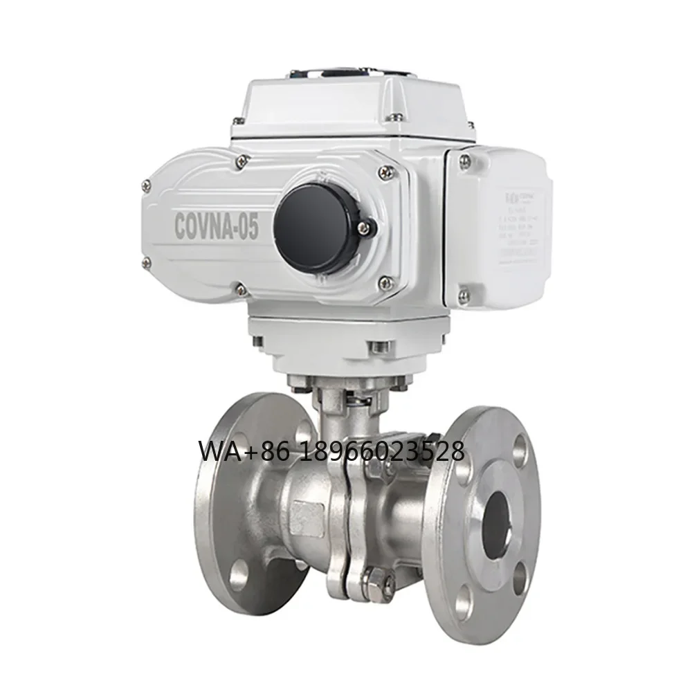 

Processing custom DN15-DN50 shut-off valve electric 304 stainless steel two-way valve two-piece flange ball valve