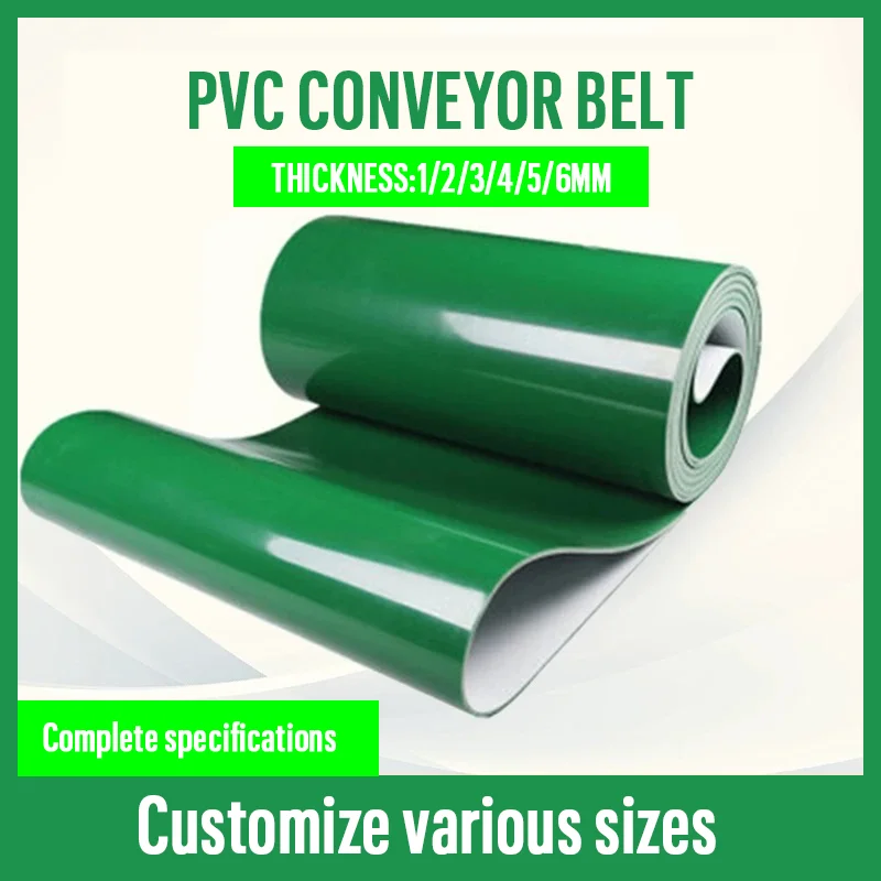 PVC Conveyor Belt Customized Assembly Line Anti-Static PU Industrial Belt Factory Workshop Floor Mat Conveyor Belt