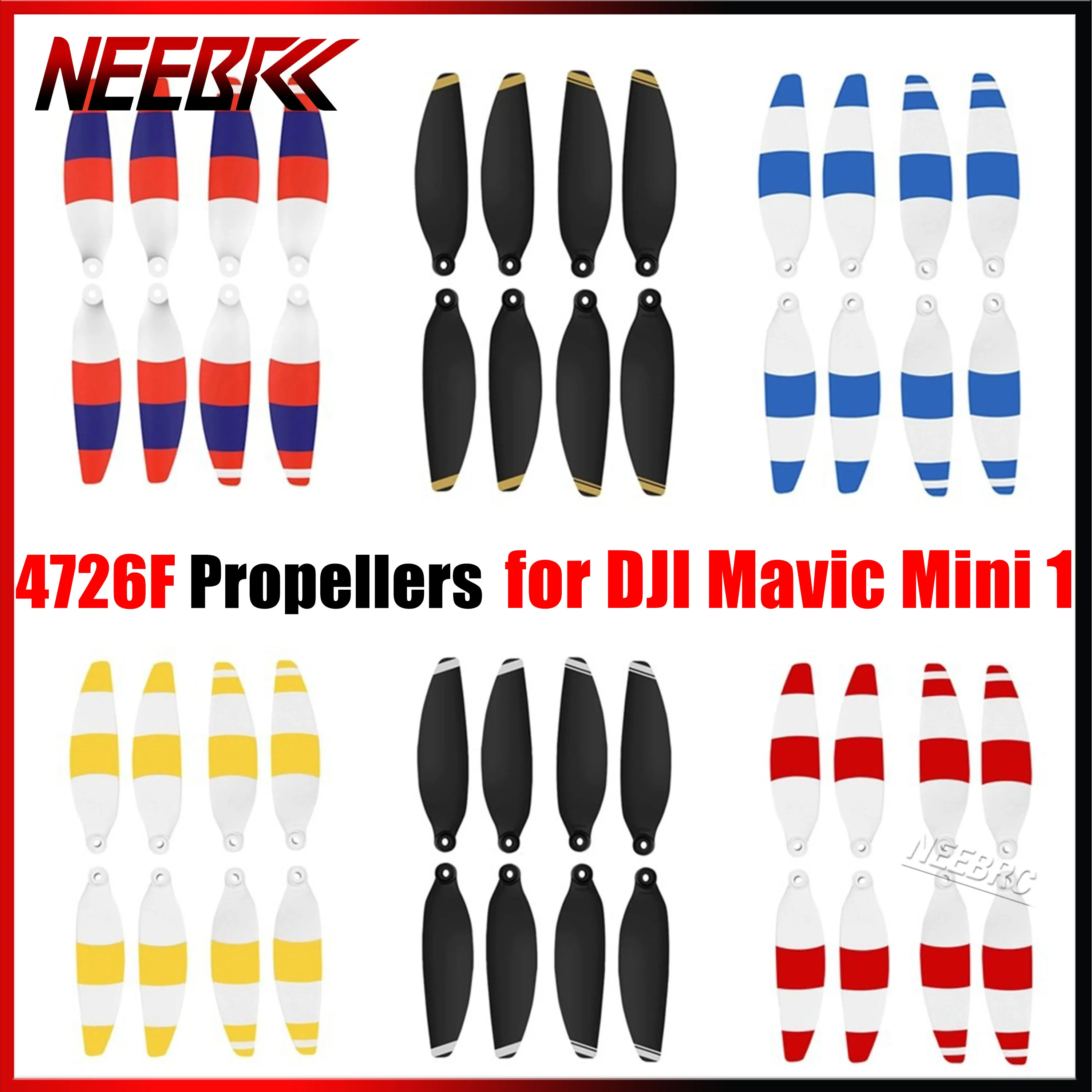 8pcs 4726 Propeller Low-Noise Props Blade for DJI Mavic Mini 1 RC Racing Drone Quadcopter Replacement Spare Parts Accessories
