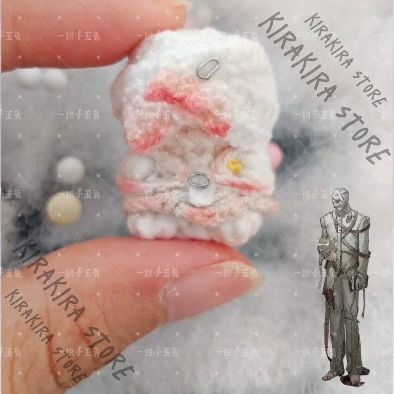 Reverse:1999 Aleph Handcraft Cotton Plushie Pendant Ornament Cosplay Mascot Garage Kits Handmade Figurine Mini Puppet Keyring