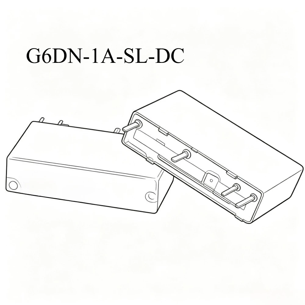 10Pcs Original G6DN-1A-SL-DC5V/12V/24V 24VDC relay 4 feet 5A group of normally open