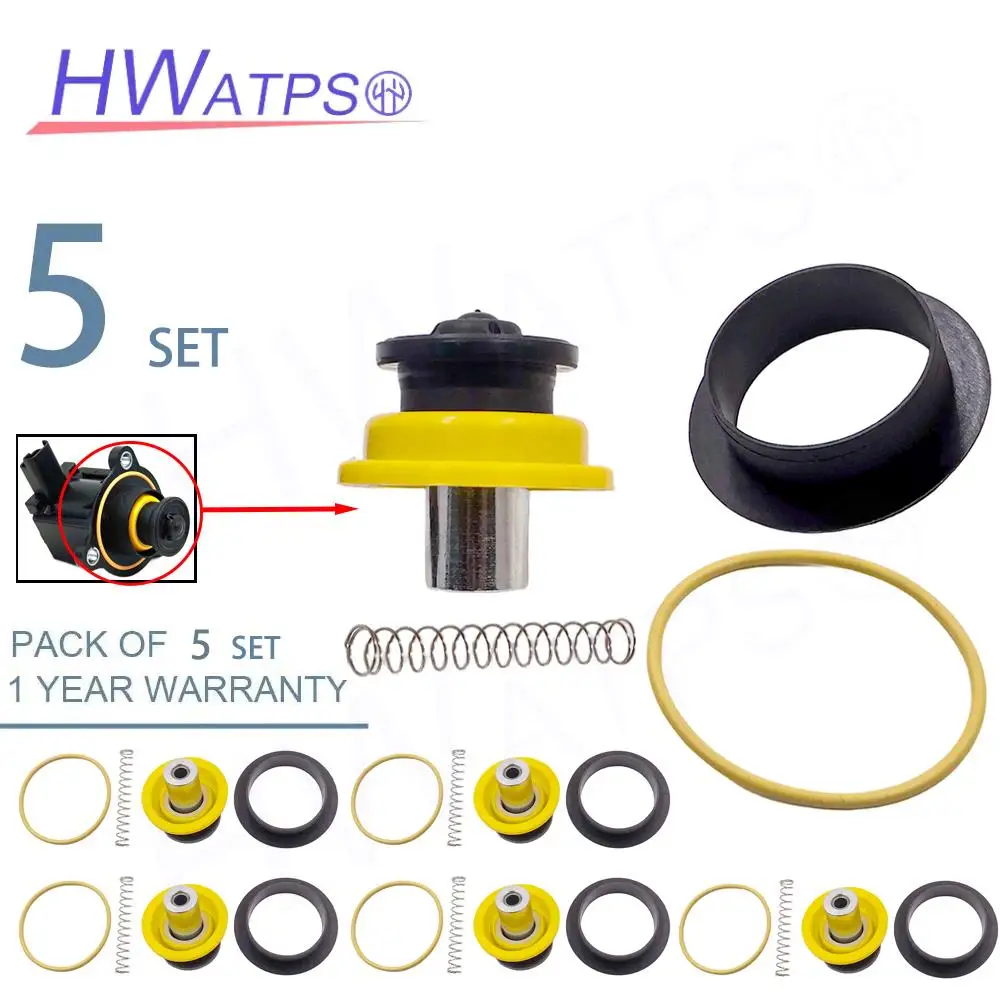 5set Turbo Solenoid Valve Repair Kit for Mini Cooper Clubman Countryman Paceman 1.6L N14 Peugeot 3008 11657566324 A0001531159