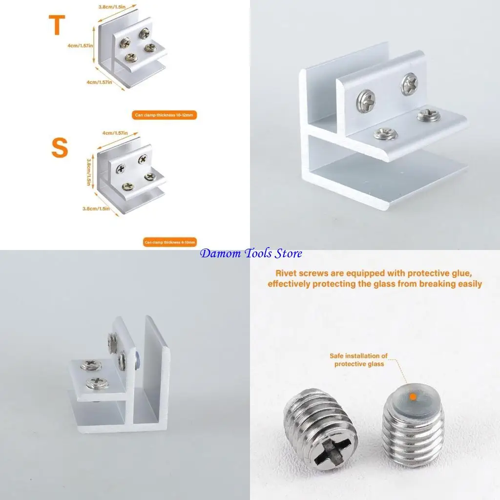57BE 10pcs Tile Joining Brackets Heavy Duty Clip set for Efficient Floor & Wall Setup