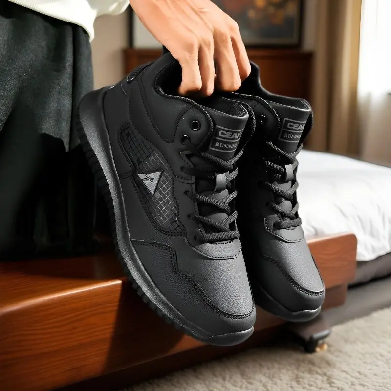 

Простые, стильные, высококачественные, универсальные мужские кроссовки для повседневной носки, новые модные мужские кроссовки для бега, легкие, дышащие, повседневные.