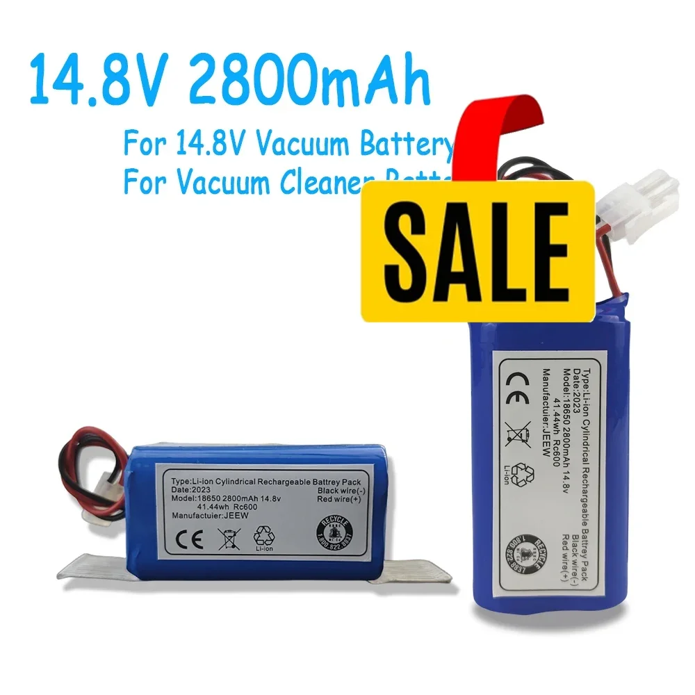 🏗️14.8V 2800mAh Li-ion Da Tian Gong battery plug Battery For Rowenta Tefal Explorer Serie 20 40 60 Robot Vacuum Cleaner Battery
