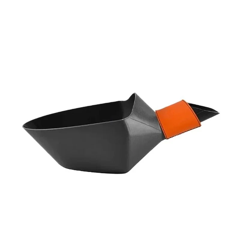 1PCS Coffee Bean Scale Measure Scoop Shovel for Commerical Coffee Beans Filling Scooper Capacity of 0.02/1/1.5/2kg ABS Black