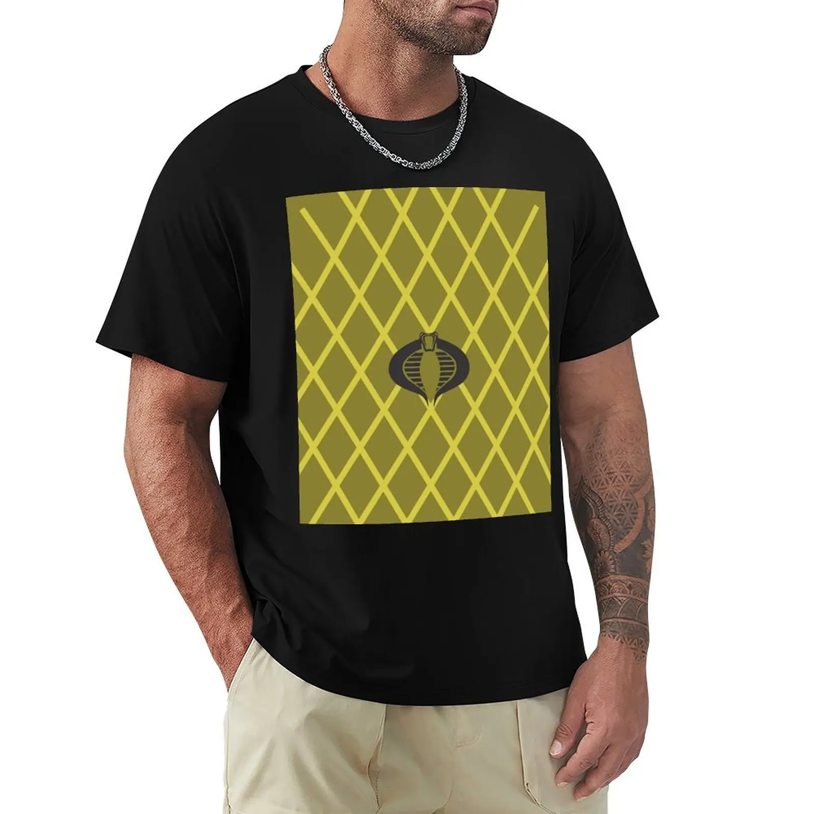 

Gi Joe Cobra Python Patrol Logo T-Shirt Plus Size Short Sleeve T-Shirt