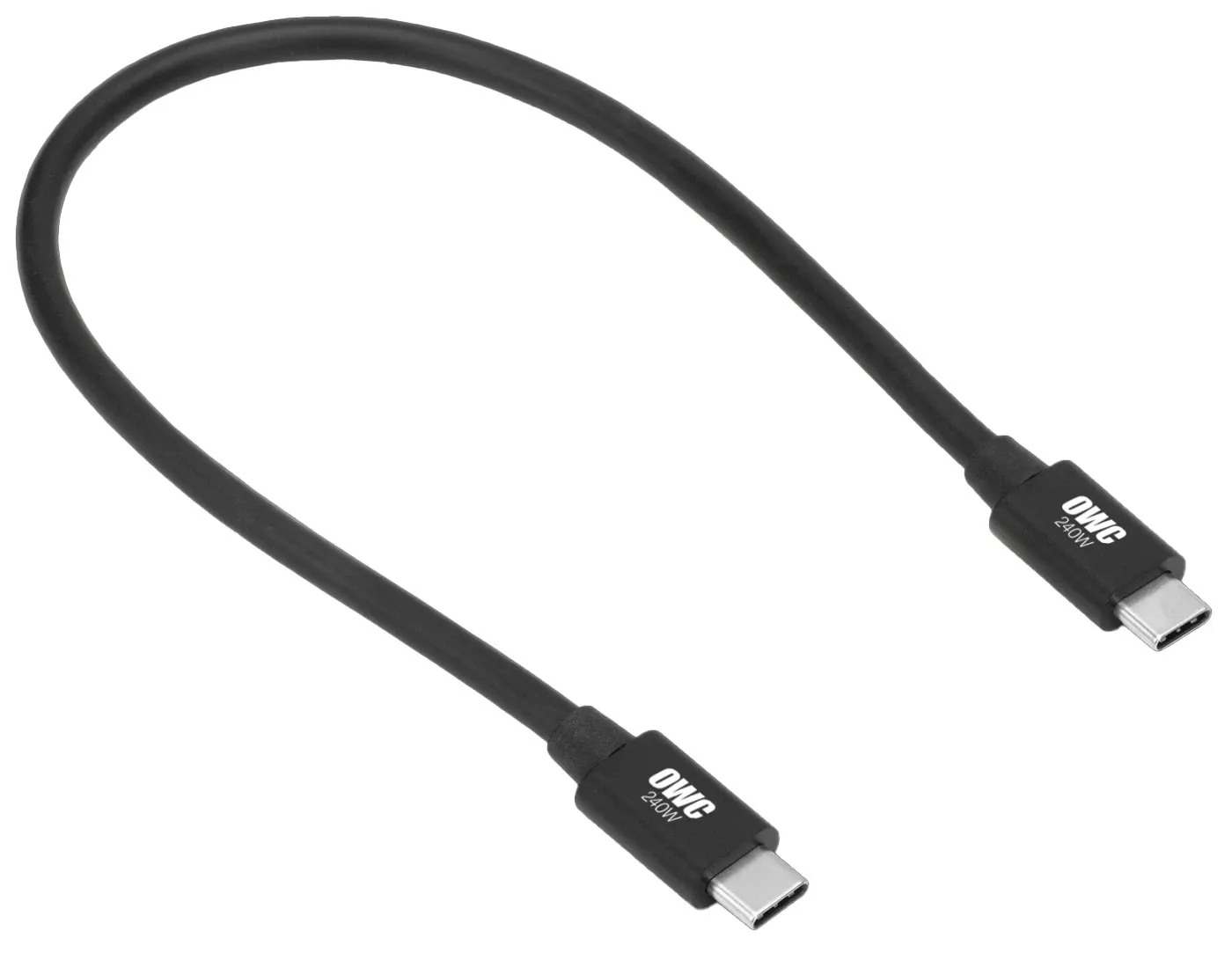 OWC 0.3M Thunderbolt 5 (USB-C) Cable, up to 80Gb/s of bi-Directional Data Speed,up to 120Gb/s for Higher Display Bandwidth, 240W