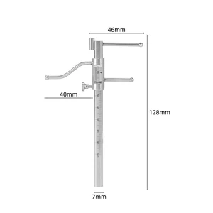 Dentalimplantat VDO-Kaliber Herrscher, Venus Apollo, Prothetic Dental Tools, Messungspähler, 20-100 mm 10 Hauptverkaufsmetall -Protese -Dentaria - №7