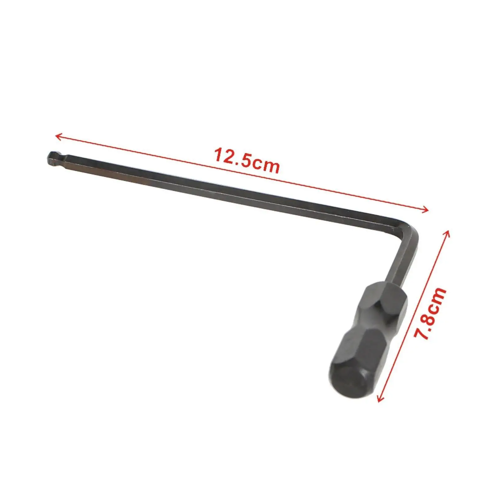 Truss Rod Wrench Metal Deep or Narrow Truss Adjustment Intonation Tool Extended Premium for Acoustic Guitar Professional Hex Key
