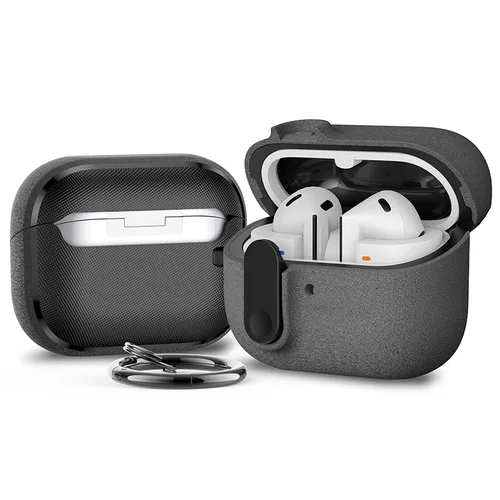Imagen 2 del producto Nuevo para Samsung Galaxy Buds 3/3Pro Funda con cerradura segura a prueba de golpes para Samsung Galaxy Buds 3 Linda funda protectora (piedra de arena)