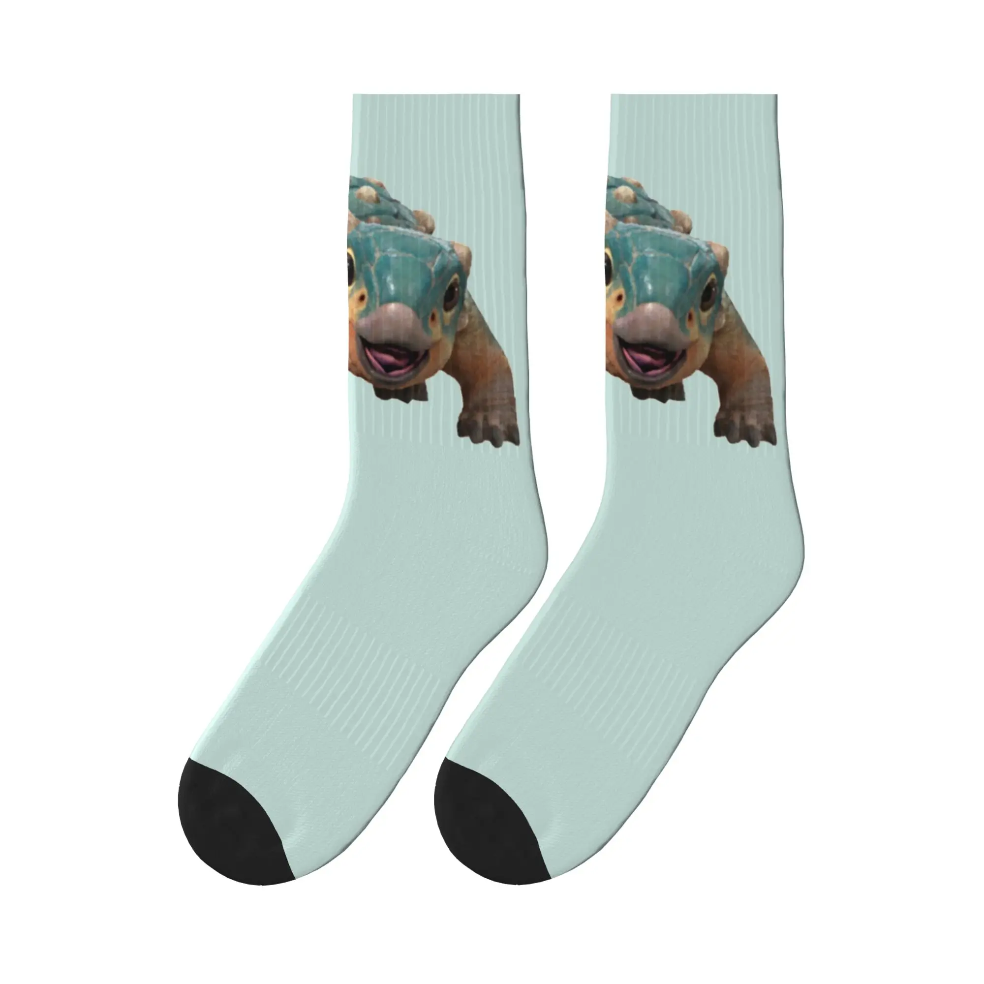 

Bumpy Ankylosaurus magniventris Sports Socks Sweat Absorbing Stockings All Season Long Socks for Unisex Gifts