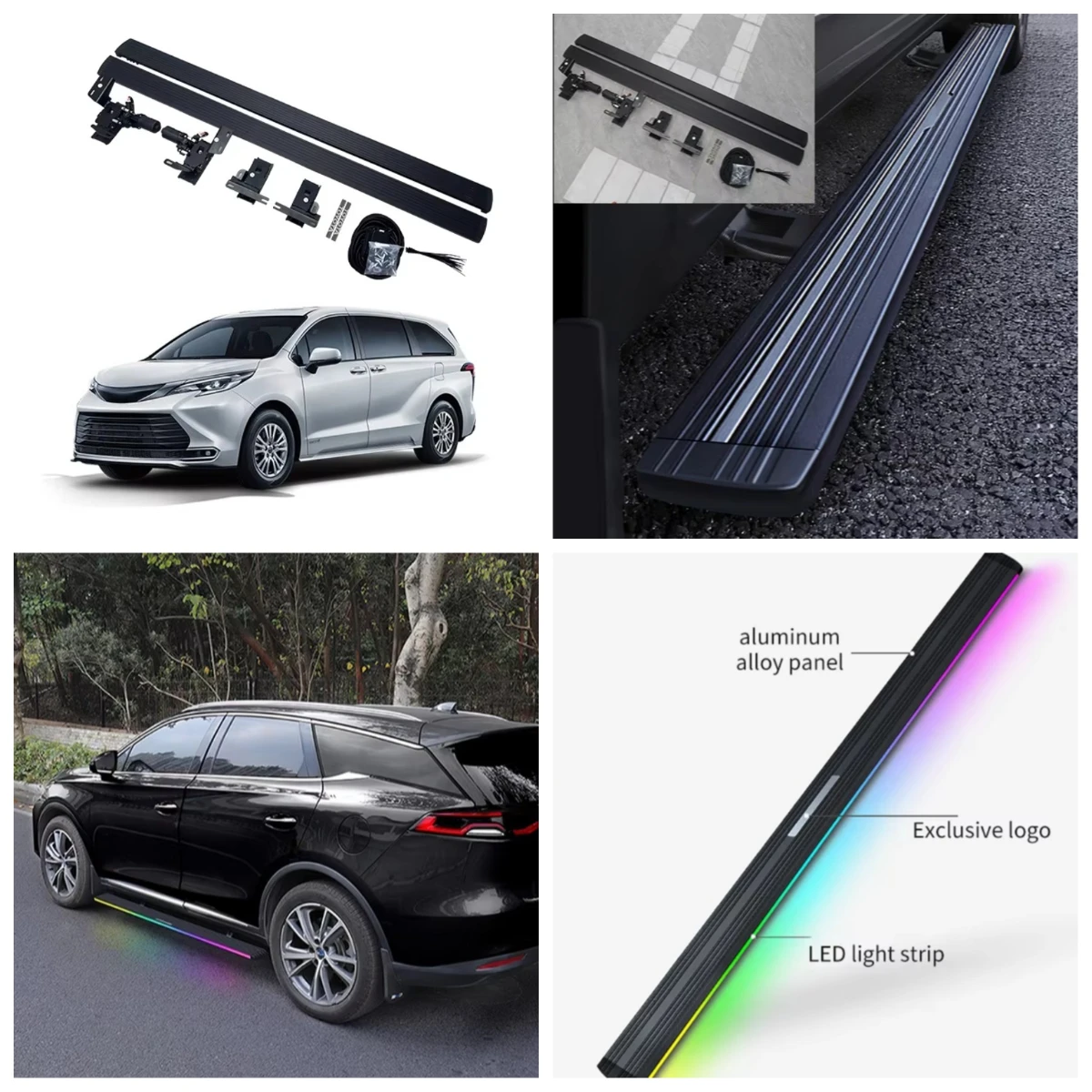 

Stlf :Applicable For Sienna Foot Pedal Intelligent Automatic Telescopic Welcome Pedal Modification Light Electric Pedal