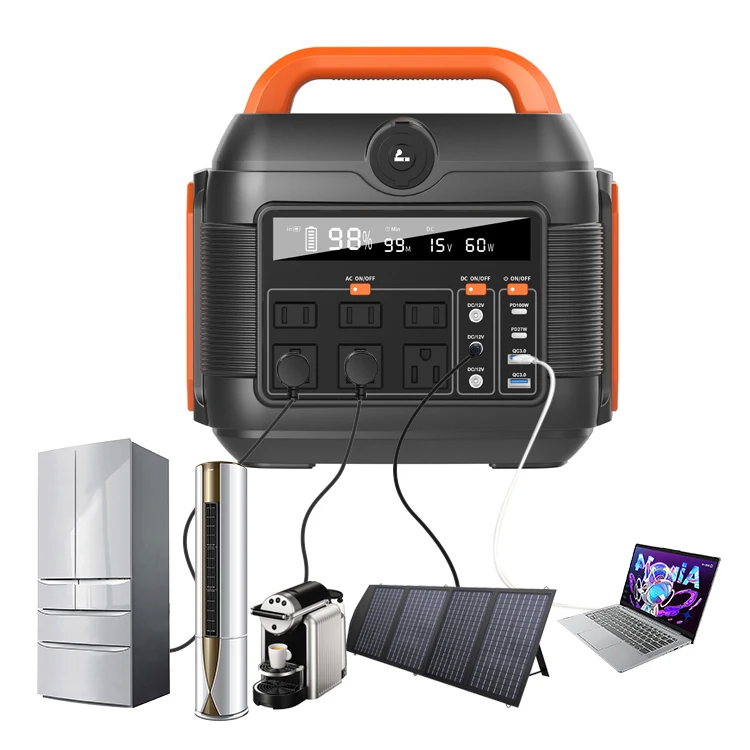 High Quality Portable Power Station 600W 1200W With Lights
