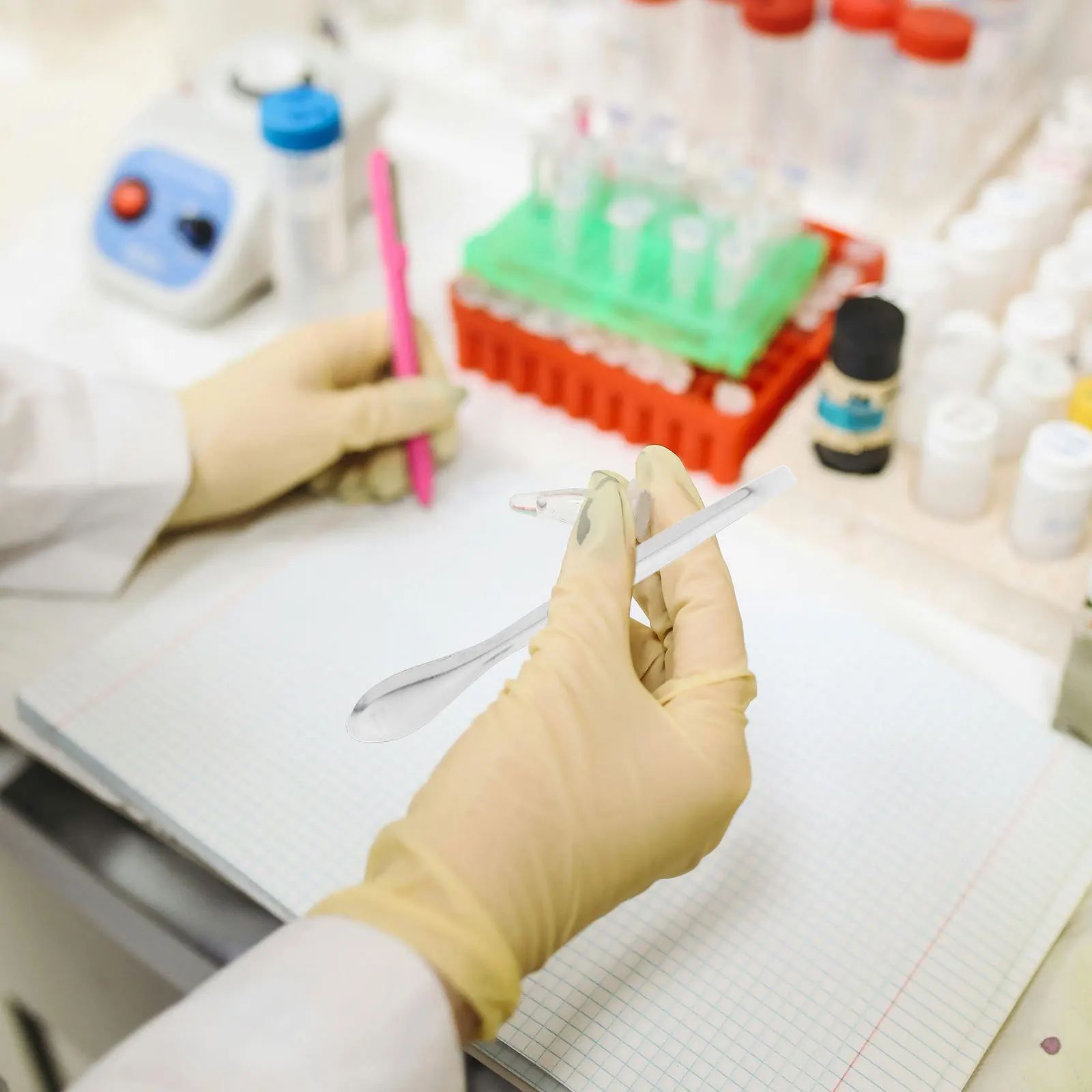 12 قطعة مختبر الفولاذ المقاوم للصدأ ملعقة أخذ العينات مغرفة كاشف خلط قياس مختبر أداة ملعقة صغيرة ملاعق للمختبر #3