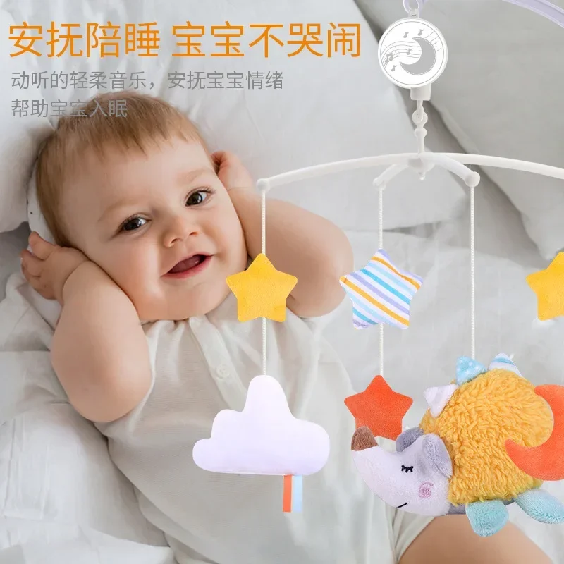 Baby Mobile Rattles Toys baby Toys 0-12 Months Carousel Crib Holder Bed Bell Mom Handmade Toys for Newborns Baby Mobile To Bed