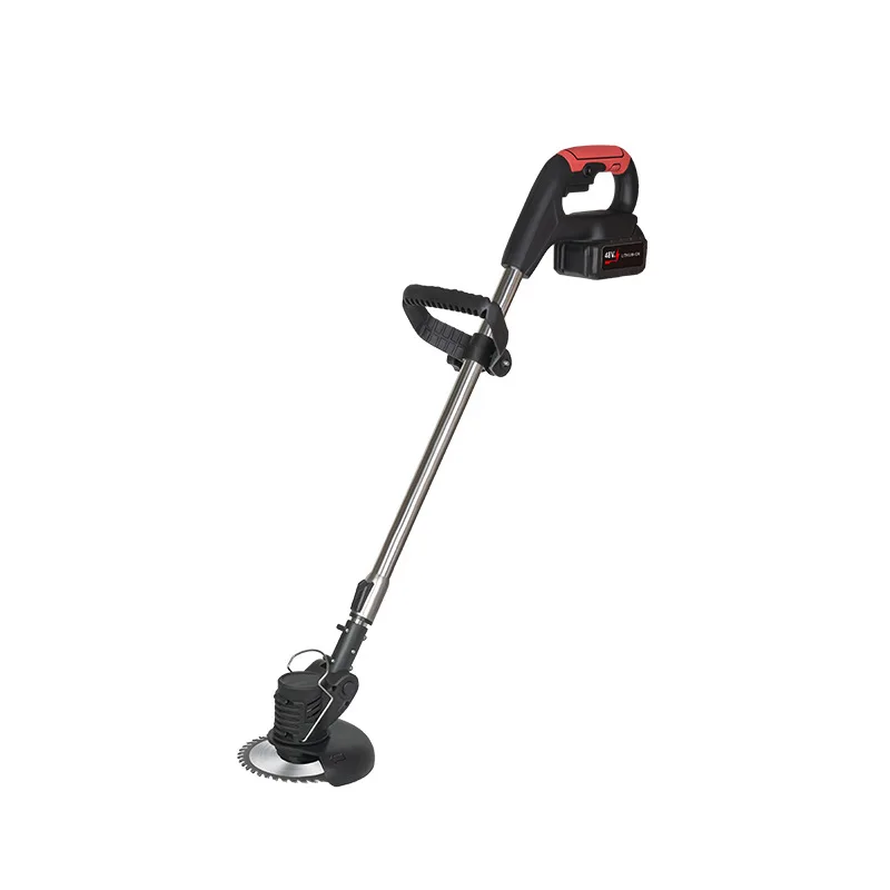 High Power Electric Lawn Mower, Small Household Weeding Machine, Rechargeable Portable Garden Lawn Mower, Lithium-ion Lawn Mower