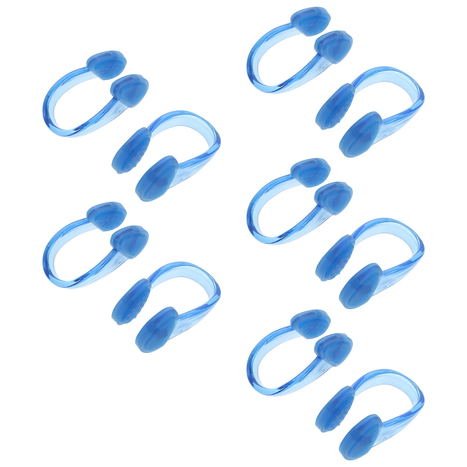 

10 Pcs Nose Clip for Snorkeling Swim Clips Beginners Clamp Swimming Swimmer Swimmers Ergonomic