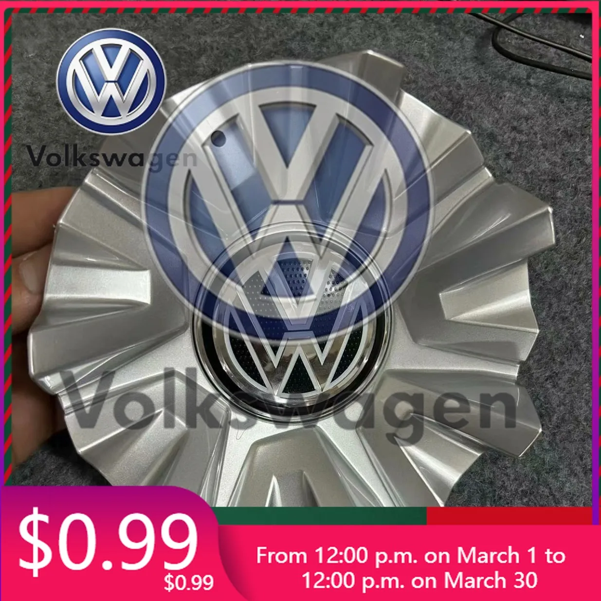 

Наклейки на колеса для VW Volkswagen, 4 шт., высококачественные колпаки для центра диска Volkswagen Touareg - колпаки ступиц в стиле OEM (прочные, из АБ-пластика)