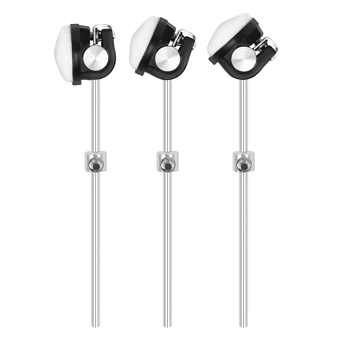 Drum Stomp Hammer Head Counterweight Frame Drums Jazz Drums Felt and Metal Suitable for Percussion Instruments Accessories