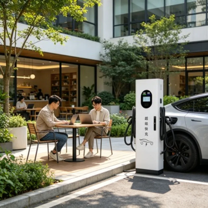 

AC EV Charger Type 2 7kW 11kW 22kW Wallbox Smart Home Charging Station with WiFi App Control CE Certified