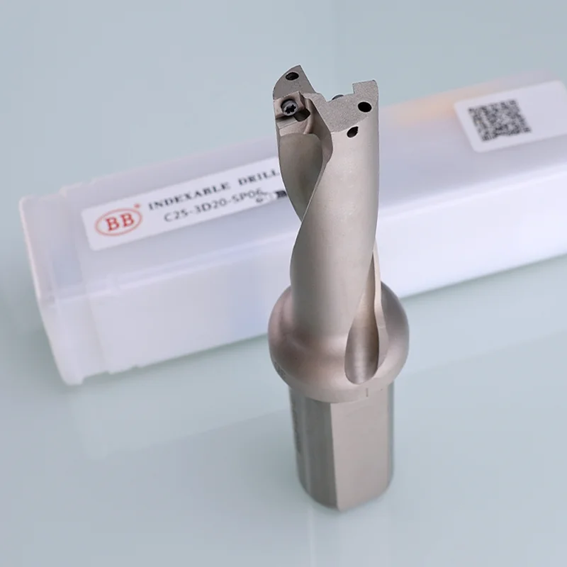 Bb Sp Indexeerbare U Boor Cnc Magisch Snel Gat Maken Spmg Draaibank Gereedschap Carbide Insert 2d/3d/4d/5d 13-32Mm Metalen Snijgereedschap