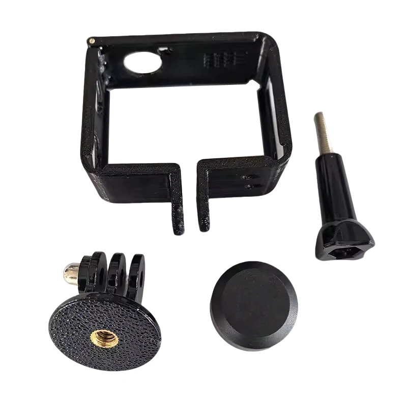 1Set For eZVIZ S1C/S1A/S2/S3/S5PLUS Action Camera Frame Protective Anti-drop Mount with Lens Cap 3D Printed TPU Accessory