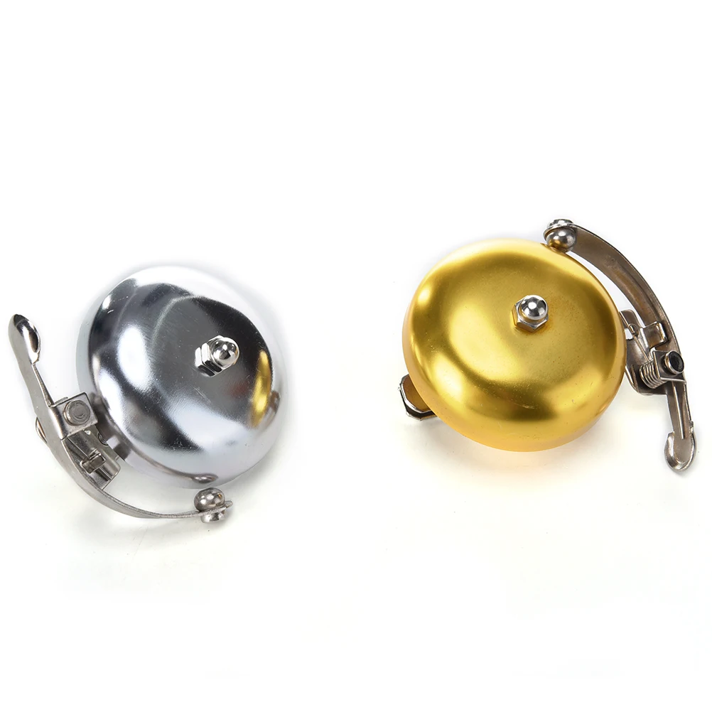 دورة جديدة دفع ركوب الدراجة بصوت عال بلمسة واحدة جرس الرجعية دراجة المقود #5