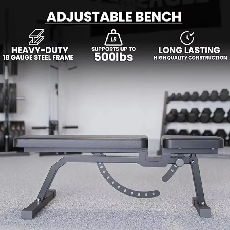 Household Fitness Home Gym Equipment Sit Up Stool With Adjustable Commercial Multifunction Stool Push Dumbbell Bench