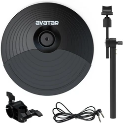 10inch Avatar Dual zone Universal Expansion Cymbal With Choke for Avatar Electronic Drum Set and precussion pad PD705 PD708