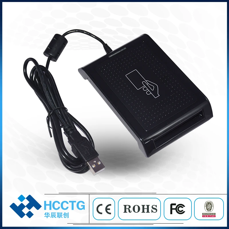 

USB 2.0 full speed PC/SC Dual Interface Reader With CCID compliance ISO 7816 and ISO 14443 HD5