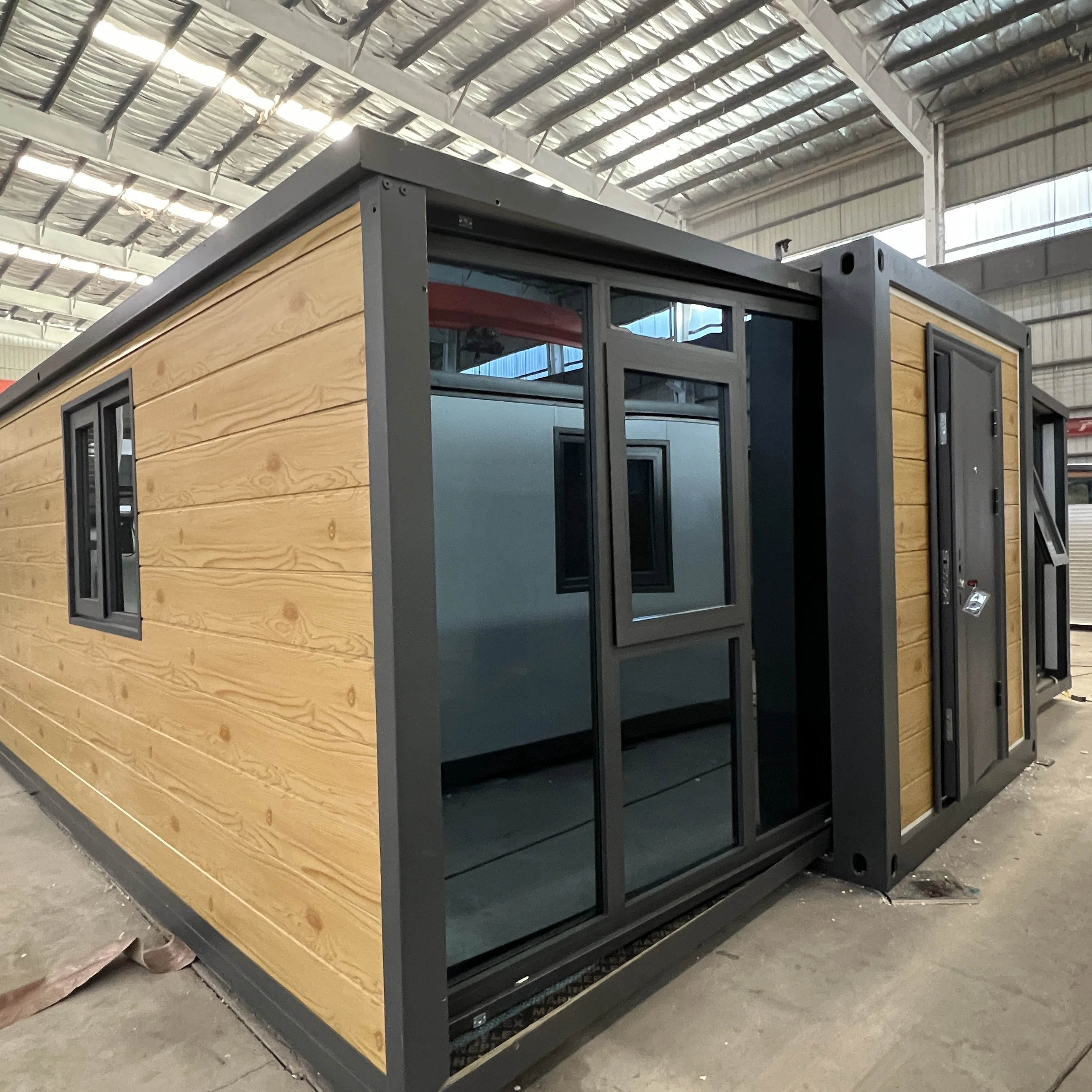 Customized 20ft Blue Expandable Container House Low Price High Quality Hot Selling