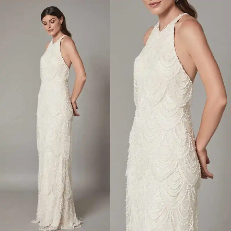 

Великолепные свадебные платья-русалки с кристаллами, длинные до пола, большие размеры, на заказ, с возможностью выбора цвета