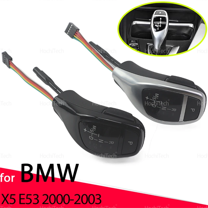 

LED Gear Shift Knob Plug and Play Modification for BMW X5 E53 3.0i 4.4i 4.6is 4.8is 3.0d 2000-2003 Car Interior Accessories