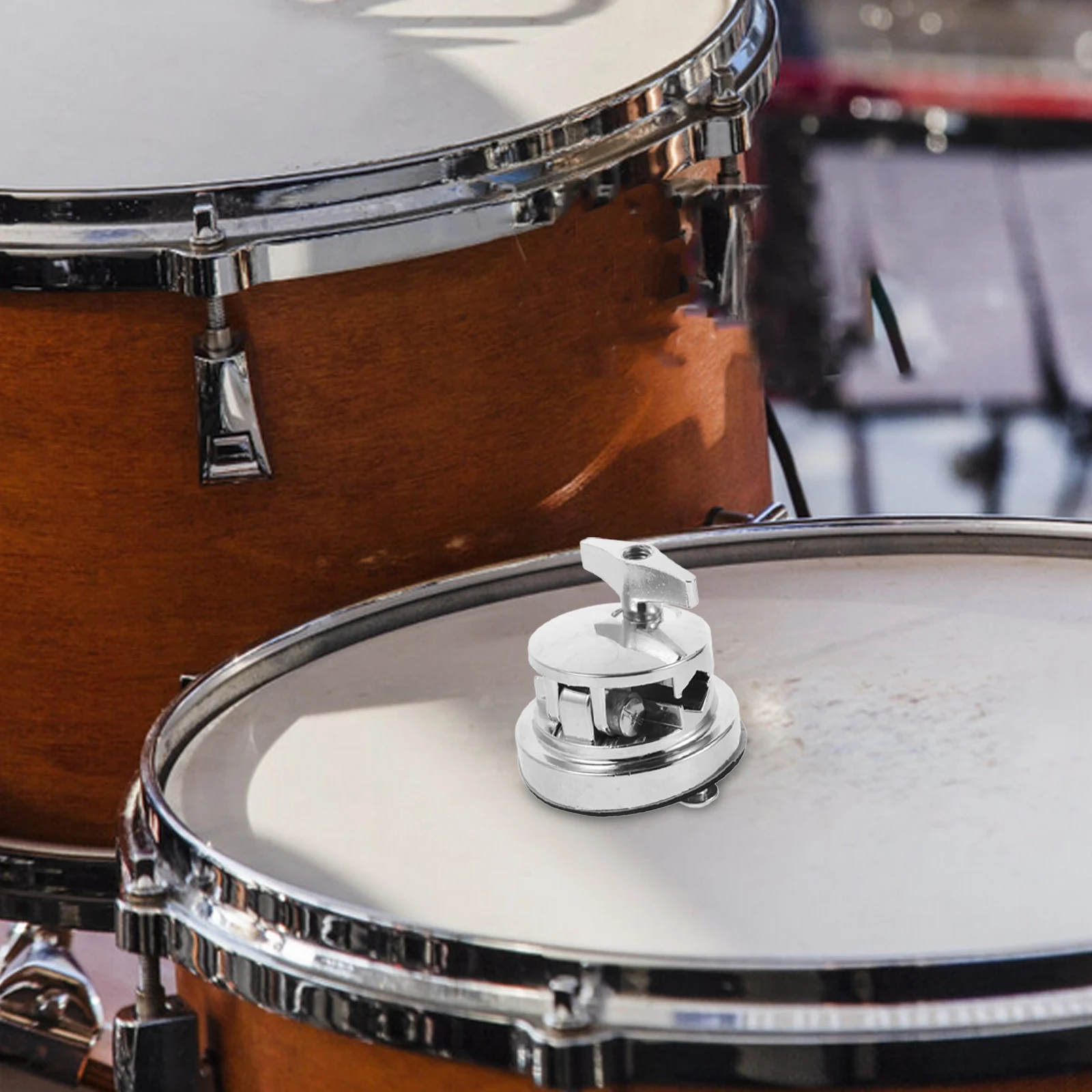 

Drum Leg Mounting Base Zinc Alloy Durable Bracket Stable Support for Drum Set Hardware Alloy Bases Instrument Parts
