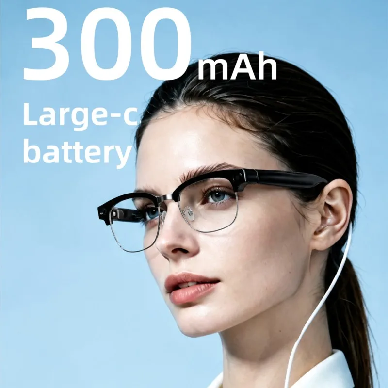 Half Frame Smart Glasses With 800W Pixels For Recording Photography AI Translation Calling Music And Smart Glasses DropShipping