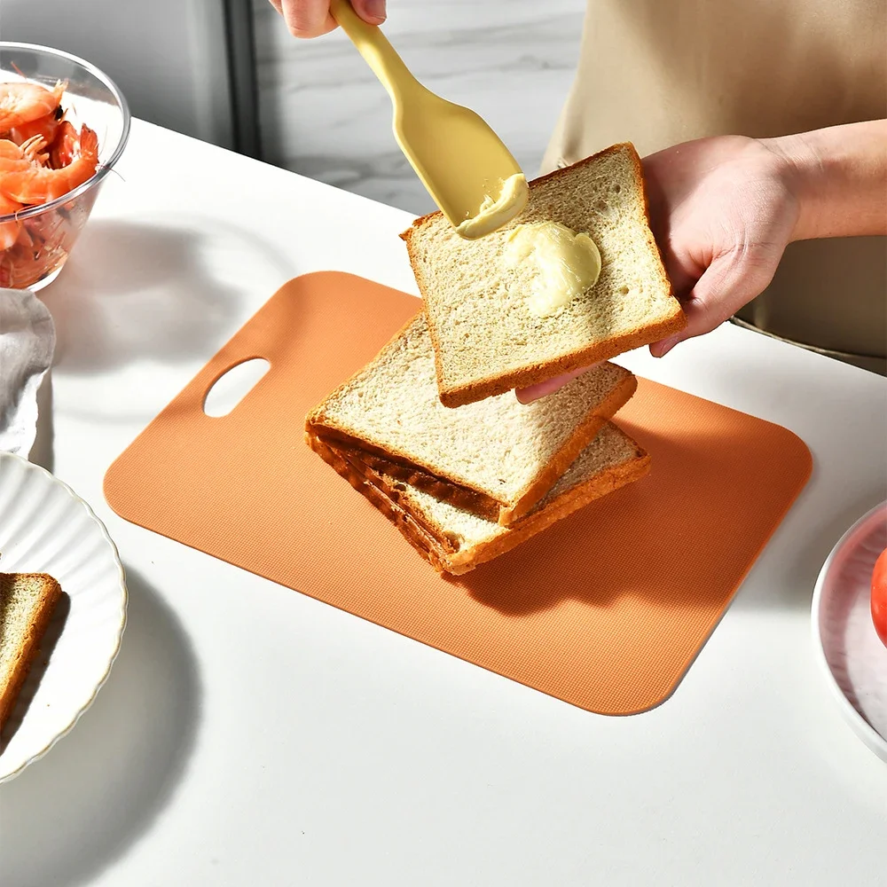 Kitchen Tools PP Creative Square Chopping Board Vegetable and Fruit Chopping Board Easy To Clean Non Slip Chopping Board Tools
